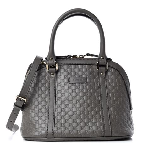 GUCCI Microguccissima Mini Dome Bag Loess 